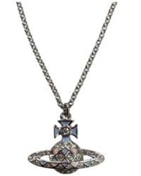Vivienne Westwood - Saturn Pendant Necklace - Lyst