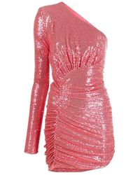 Alexandre Vauthier - One-Shoulder Asymmetric Mini Dress - Lyst