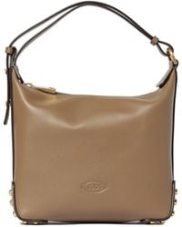 Tod's - Mini Studded Shoulder Bag - Lyst