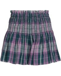 Isabel Marant - Plaid Midi Skirt - Lyst