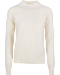 Drumohr - Lambswool Raglan-Sleeve Sweater - Lyst