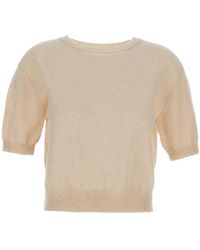 Lisa Yang - Ribbed Short-Sleeve T-Shirt - Lyst