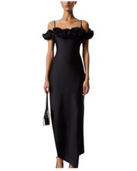 Coperni - Ruffled Drop-Shoulder Asymmetric Dress - Lyst