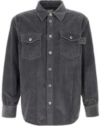 Bottega Veneta - Long Sleeved Corduroy Shirt - Lyst