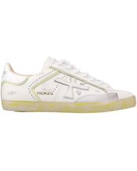 Premiata - Hit The Color Low-Top Casual Shoes - Lyst