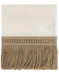 Max Mara - Linen Scarf Grammo - Lyst