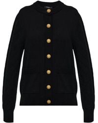 Balmain - Buttoned Pocket Cardigan - Lyst
