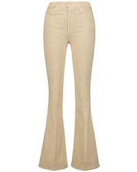 Mother - The Weekender Mid-Rise Flared-Leg Jeans - Lyst