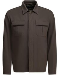 Herno - Utility Overshirt Jacket - Lyst