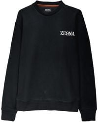 ZEGNA - Round-Neck Sweater - Lyst