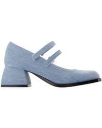 NODALETO - Bulla Denim 50Mm Pumps - Lyst