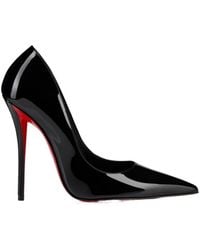 Christian Louboutin - Miss Z Patent Leather Pumps 120 - Lyst