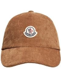 Moncler - Corduroy Baseball Cap - Lyst