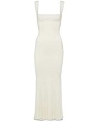 Galvan London - Atalanta Beaded Midi Dress - Lyst