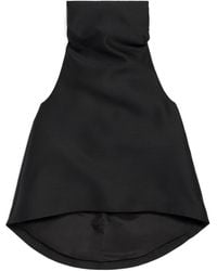 Balenciaga - Bow Back High Neck Top - Lyst