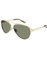 Saint Laurent - Eyewear Pilot Frame Sunglasses - Lyst