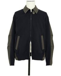 Sacai - Weathercloth X Knit Blouson - Lyst