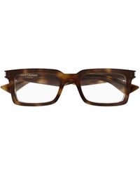Saint Laurent - Full-Rim Non-Prescription Glasses - Lyst