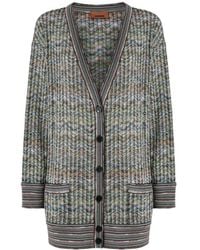 Missoni - Caprdoni Maxi Knit Cardigan - Lyst