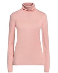 Max Mara - Solid Wool Turtleneck Knit Top - Lyst