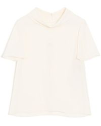 Valentino - Georgette Top - Lyst