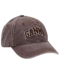 Ganni - Washed Cap - Lyst