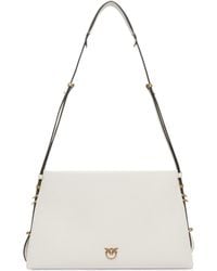 Pinko - Logo-Plaque Shoulder Bag - Lyst
