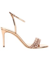 Casadei - Embellished Sandals - Lyst