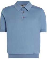 Dolce & Gabbana - Buttoned Polo Shirt - Lyst