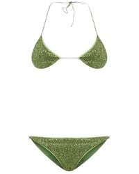 Oséree - Oséree Lumière Triangle Bikini Set - Lyst