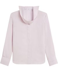 Givenchy - Deconstructed Collar Shirt - Lyst