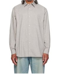 Ssstein - Relaxed-Fit Shirt With A Standard Collar - Lyst