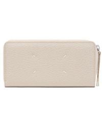 Maison Margiela - Four-Stitch Zip-Around Wallet - Lyst
