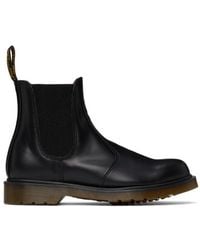 Dr. Martens - Logo Spliced Ankle Boots - Lyst
