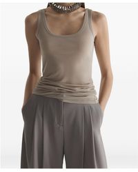 Mugler - Crew Neck Vest - Lyst