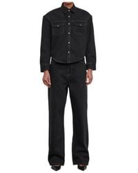 Wardrobe NYC - Denim Jacket With Chest Pockets - Lyst