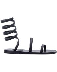 Ancient Greek Sandals - Ofis Gladiator Flat Sandals - Lyst