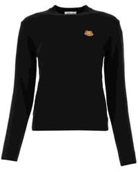 KENZO - Tiger Crest Knit Jumper - Lyst