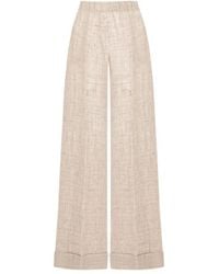 D.exterior - Elastic Waist Casual Pants - Lyst