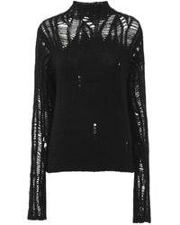 Chloé - Chloé Fitted Mock-Neck Sweater - Lyst