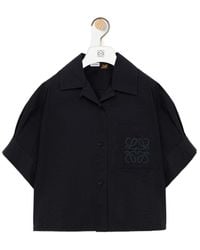 Loewe - Cropped Pocket Shirt - Lyst