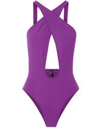 Lisa Marie Fernandez - Cutout Swimsuit - Lyst