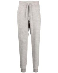 Tom Ford - Drawstring-Waist Cotton Track Pants - Lyst