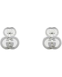 Gucci - Interlocking Cufflinks - Lyst