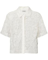 Jonathan Simkhai - Cotton Lace Shirt - Lyst