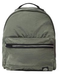Stone Island - Backpack With Front Pocket And Ripstop Lining - Lyst