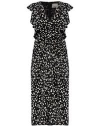 Isabel Marant - Lyndsay Printed Midi Dress - Lyst