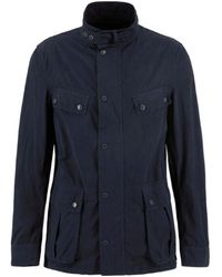 Barbour - High Neck Pocket Jacket - Lyst