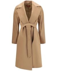 Max Mara - Studio Mstdravenna Belted Coat - Lyst