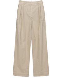 DUNST - Pleated Wide-Leg Pants - Lyst